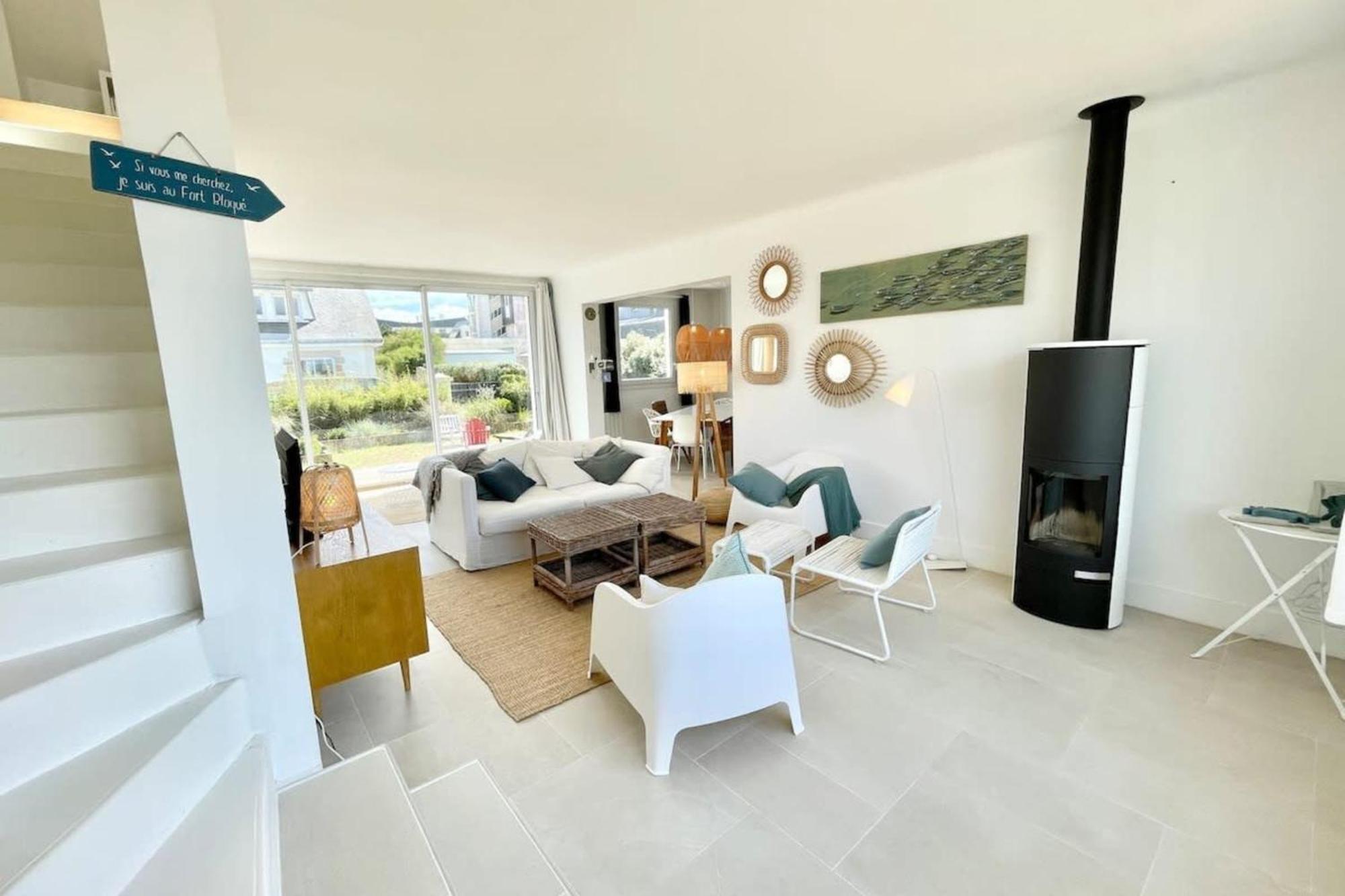 Maison Ultra Coconning Jardin Face Aux Plages Пломер Екстериор снимка